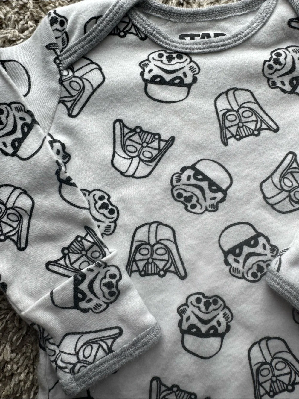 Star Wars Baby Sleep Gown Bundle 6M Darth Vader Stormtrooper Amazon Essentials